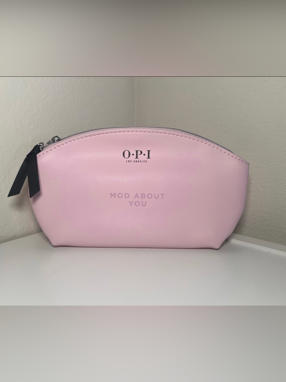 OPI Pink 'Mod About You' Travel Cosmetic Bag